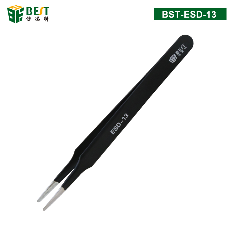 BST-ESD-13 优质钢化高级防静电镊子