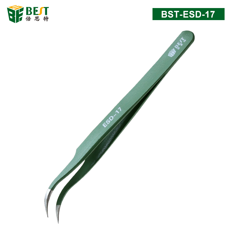 BST-ESD-17 优质钢化高级防静电镊子
