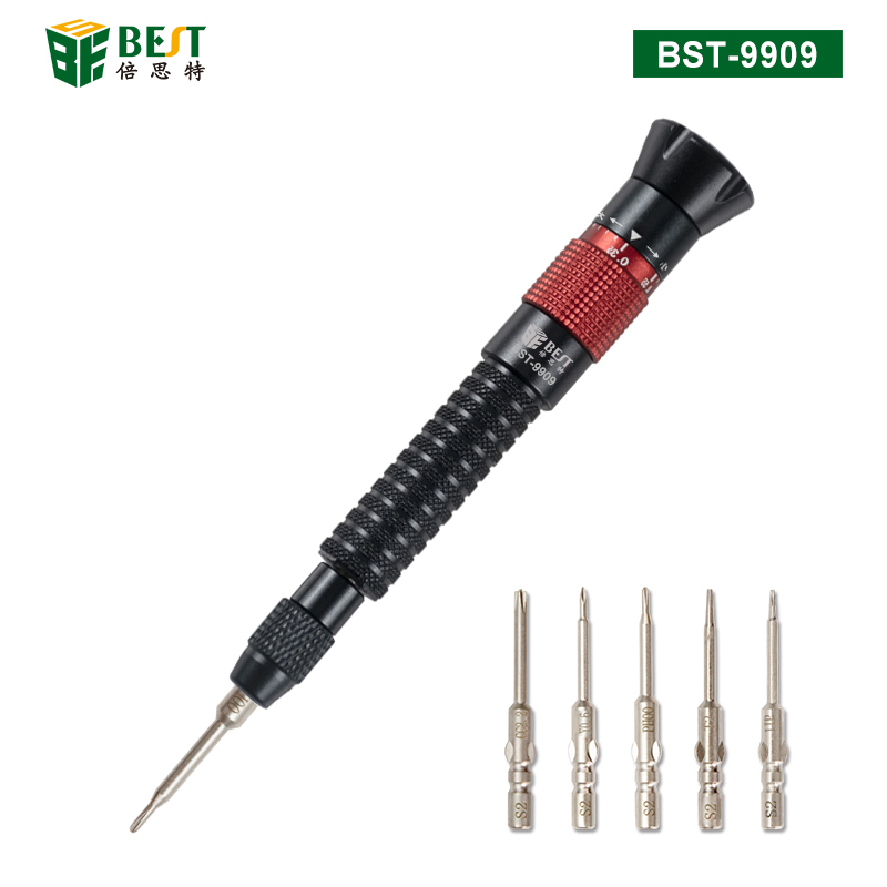BST-9909 六合一可调扭力螺丝刀套装 可调扭力式螺丝批